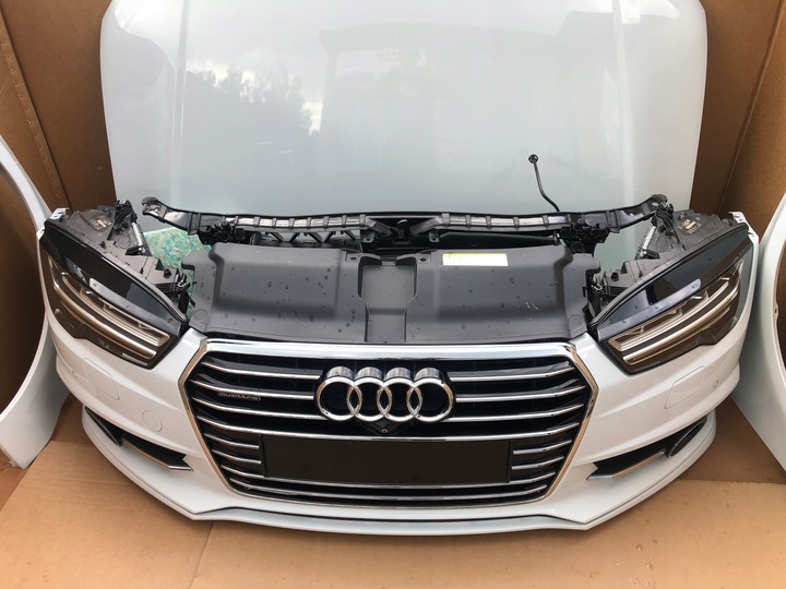 фото №6, Перед комплектний audi a7 c7 4g рестайлінг 3,0 tfsi s-line ls9r повний led 50km