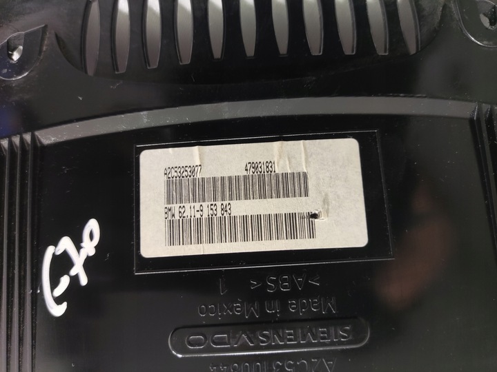 фото №9, Спидометр bmw x5 e70 3.0 d дизель 62.11-91538430 9153843 2006-2009 европа