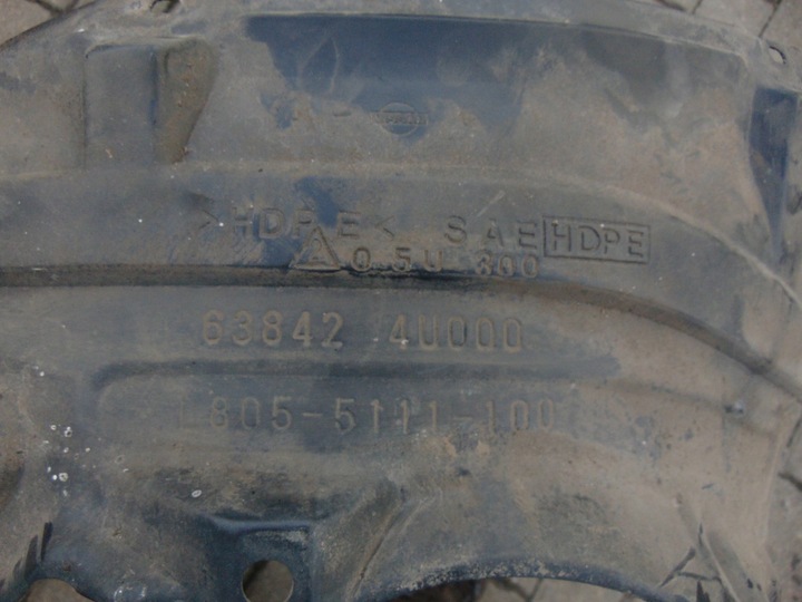 фото №8, Підкрилок праві перед передні nissan almera tino європа