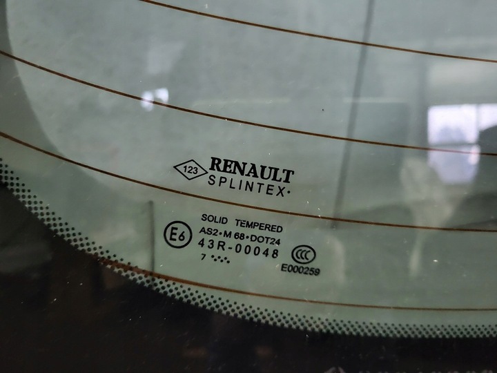 фото №12, Renault scenic ii рестайлинг крышка багажника teb66