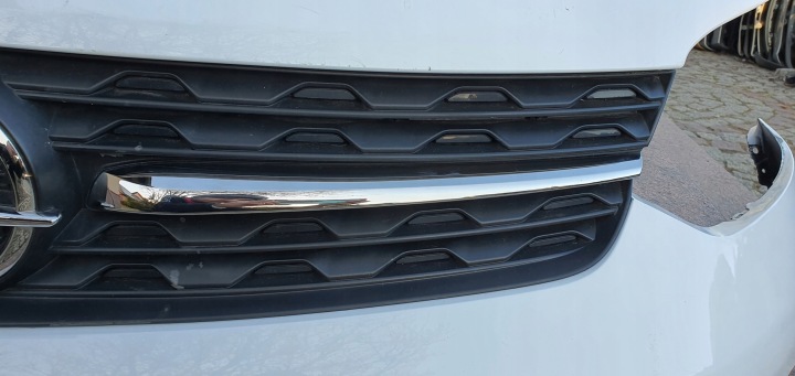 фото №12, Opel vivaro c 3 iii 2019 - 2023 бампер передний верх перед решётка решётка