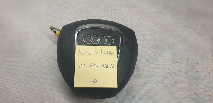 фото №10, Повітряна подушка водія подушка безпеки audi q7 4l