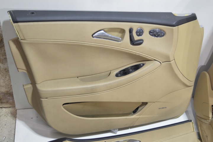 фото №12, Сидіння обшивки комплект amg mercedes cls w219 584 exclusive leather - коричневий