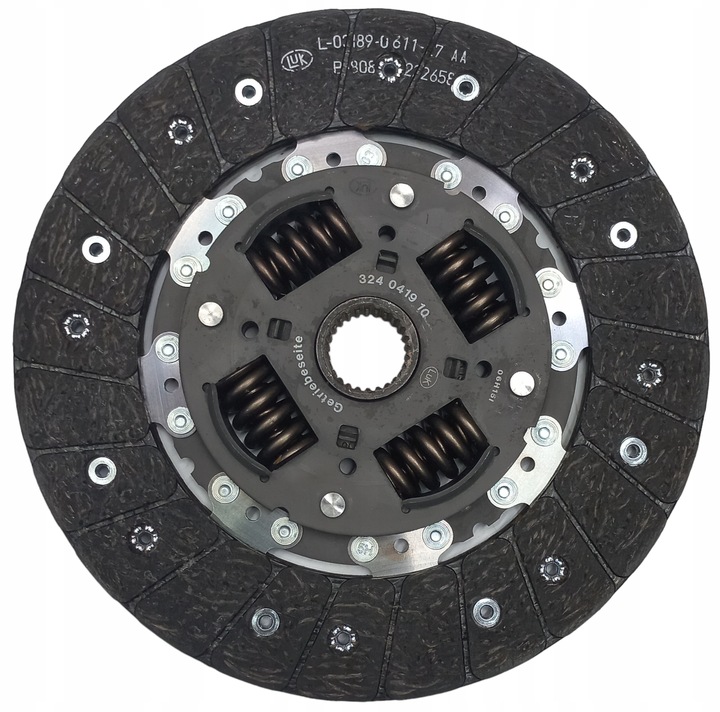 фото №4, Набір зчеплення kpl + колесо двомасовий sachs mercedes sprinter b906 2006-