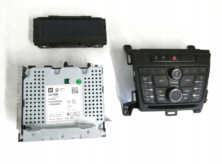 фото №1, Радіо дисплей cd 400 plus блютуз opel zafira c