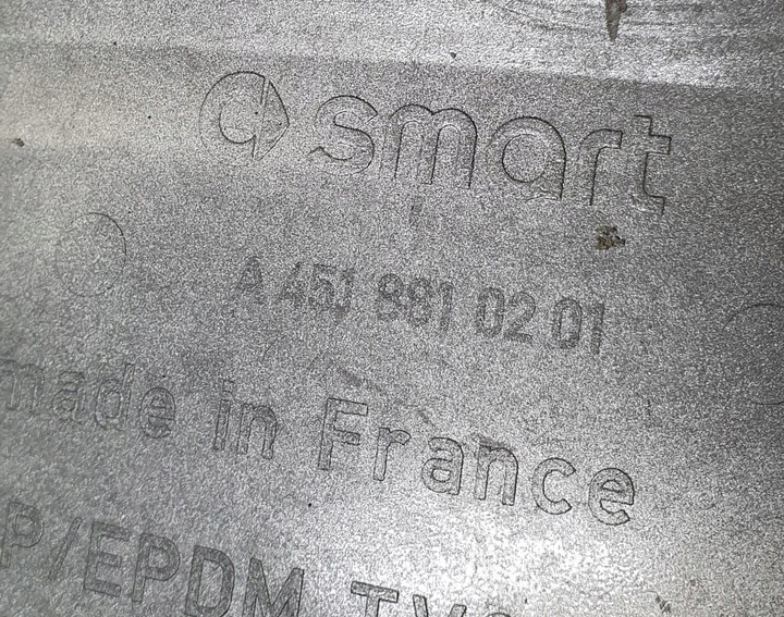 фото №11, Крило правий переднє перед eb2 ecg smart fortwo ii 451 a4518810201