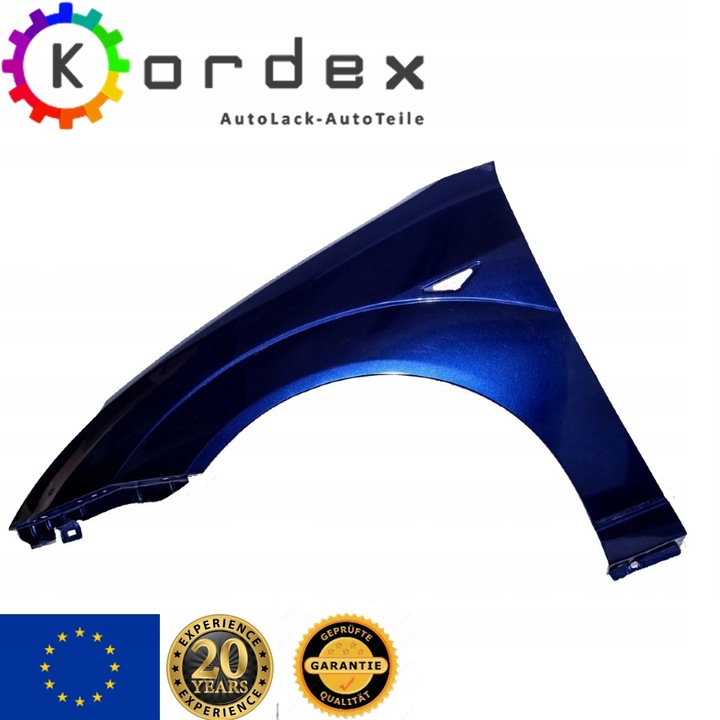 фото №1, Крыло ford focus mk1 цвет h8 98-04 левый перед