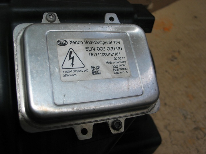 фото №16, Лампа левый перед ксенон преобразователь mercedes g класс 2 ii w463 европа