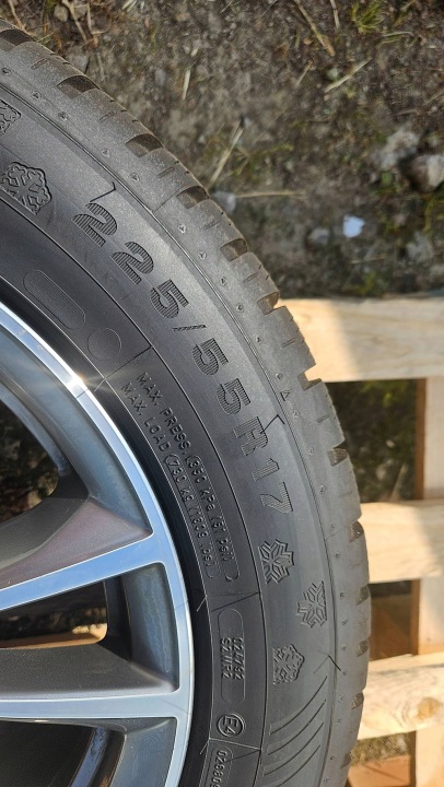 фото №11, Диски bmw 5 g30 g31 7x17 et27 6863417 шины зимний sp 225/55 r17 2024 год