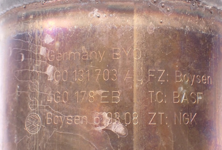 фото №12, Каталізатор audi a8 s8 d4 4h 4.0tfsi 4g0254252l