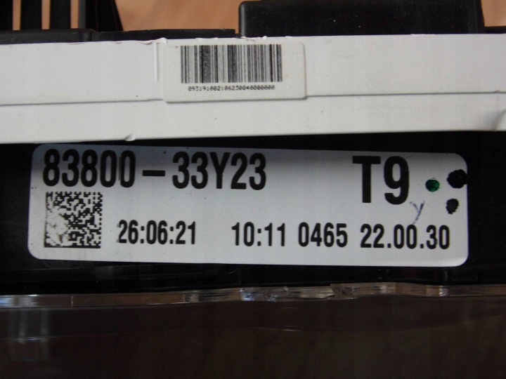 фото №6, Toyota camry viii xv70 2021 2.5 гибрид спидометр 8380033y23 83800-33y23