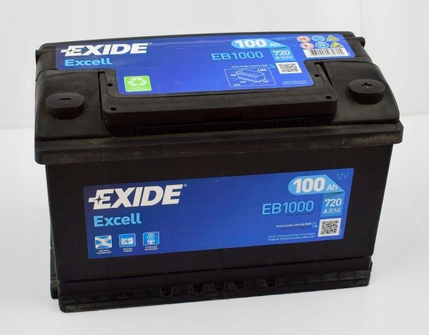 АКУМУЛЯТОР 12V 100AH EXIDE 720A L-