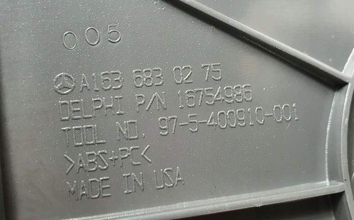 фото №10, Туннель средний подлокотник mercedes w163