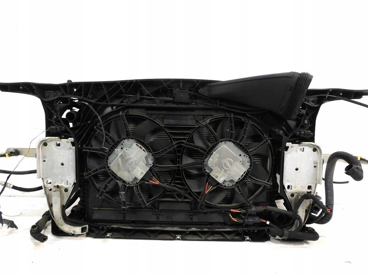 фото №7, Audi a6 c7 4g рестайлинг allroad комплектный перед бампер лампы капот lz9z matrix