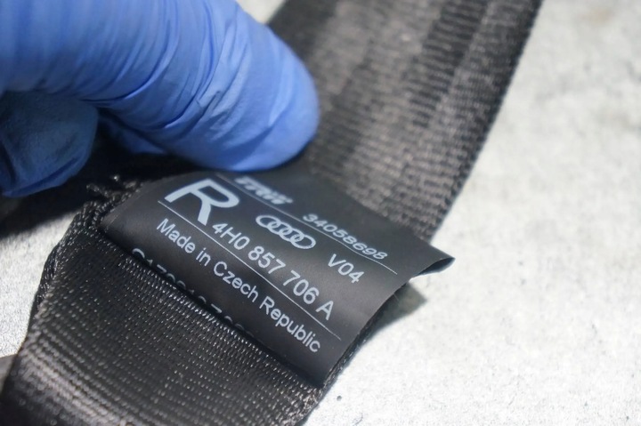 фото №3, Pas безопасности правые перед переднее audi a8 s8 d4 4h 4h0857706a