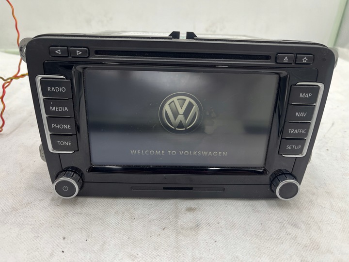 фото №16, Радио cd навигация vw passat tiguan golf touran 1t0035860d pl меню + код