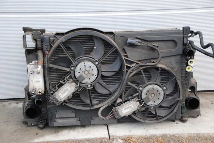 фото №5, Volvo xc60 s80 ii v70 iii xc 06- 2.4 d5 радіатор вентилятори модуль kpl