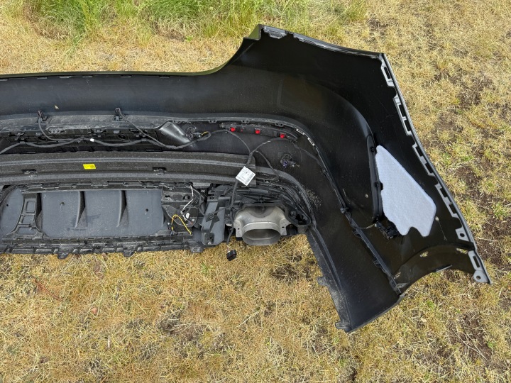 фото №13, Бампер задній  mercedes glc 43 amg a254 x254 w254 карбон комплектний