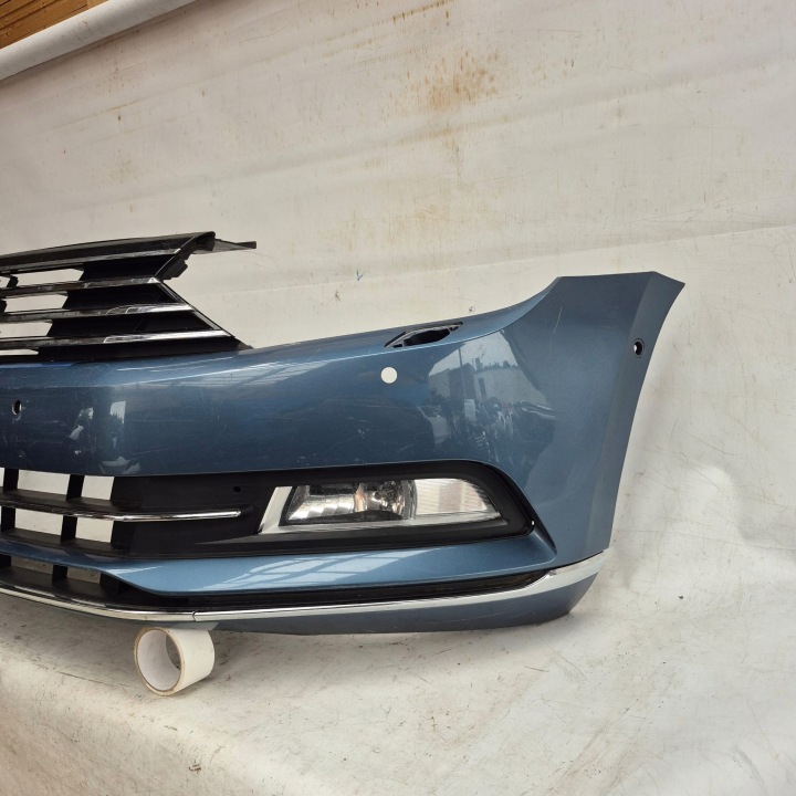 фото №9, Vw passat b8 highline 14- бампер перед передній 6xpdc spr 3g0807221a