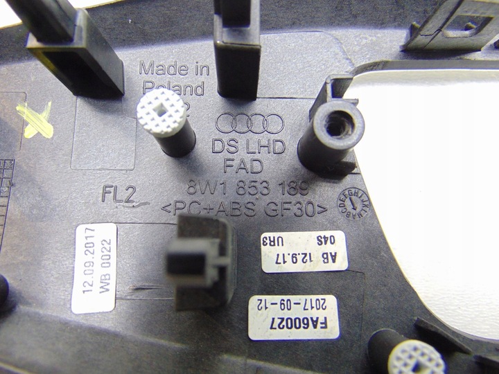 фото №13, Планки декори панелі audi a4 b8 a5 8w eu 8w1853190 ur3 quattro