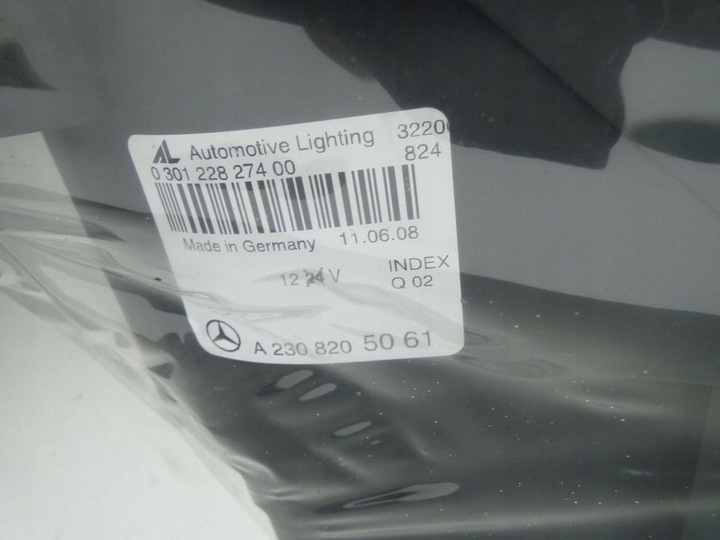 фото №9, Sl r230 рестайлінг amg 63 65 лампа bi-xenon лампи ксенон