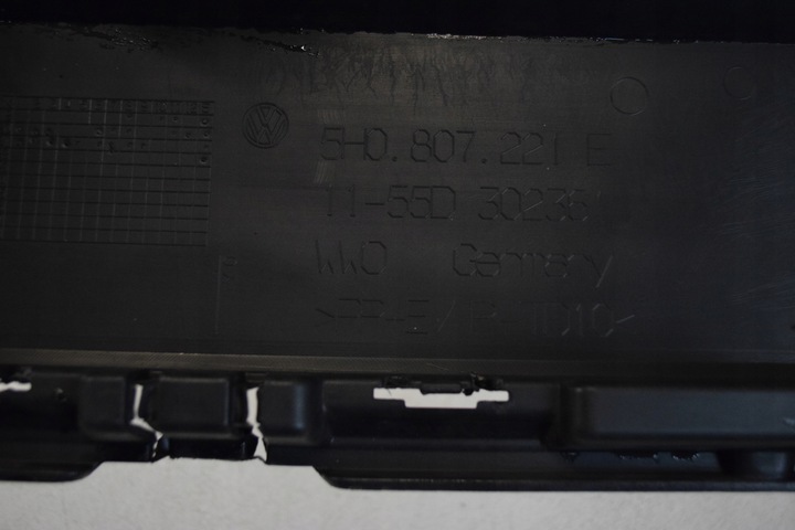 фото №14, Vw golf viii 8 r r20 бампер перед переднее