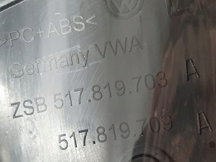 фото №15, Golf vii sportsvan 2015r декоры решётки воздуховод панель климат рамка туннеля eu