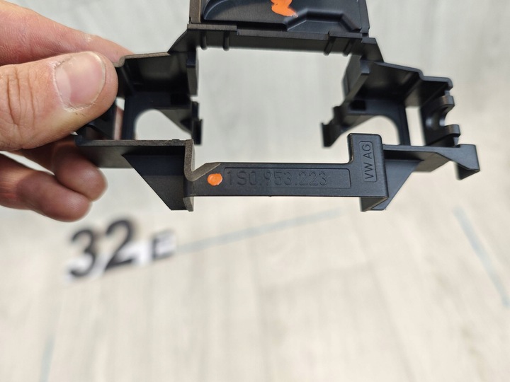 фото №6, Vw beetle плита монтажна перемикач колонка кермо 1s0953223