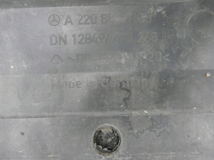 фото №13, Mercedes w220 бампер pod ксенон перед 744