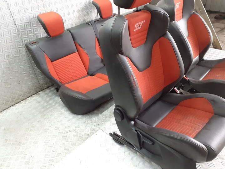 фото №10, Сидіння шкіряні комплект ford fiesta mk7