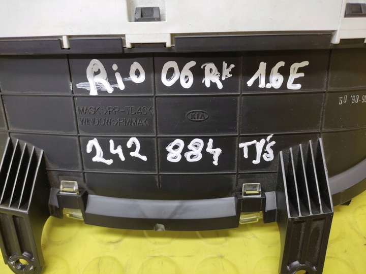 фото №10, Kia rio ii 1.6 бензин спидометр приборы 940031g150