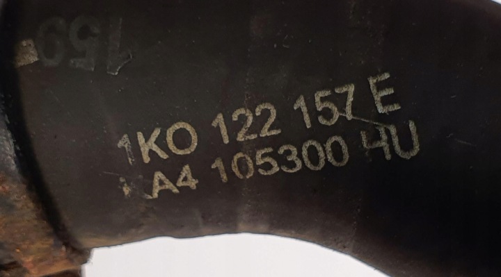 фото №6, Шланг трубка основний  vw golf v 1.4 16v 1k0122157e