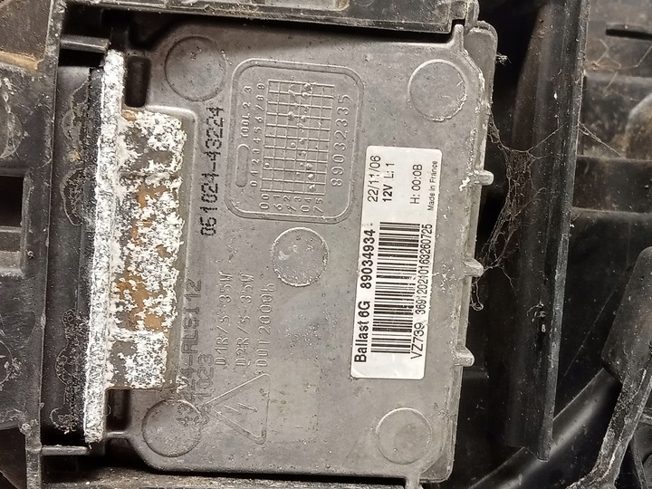 фото №9, Лампа права перед передня renault laguna ii рестайлінг ксенон 8200555906 європа