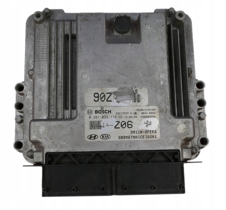 фото №1, Блок управления hyundai santa 0281033118 39110-2fee6