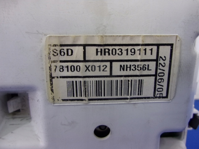 фото №5, Honda civic vii 1.4 90km спидометр приборы hr0319111