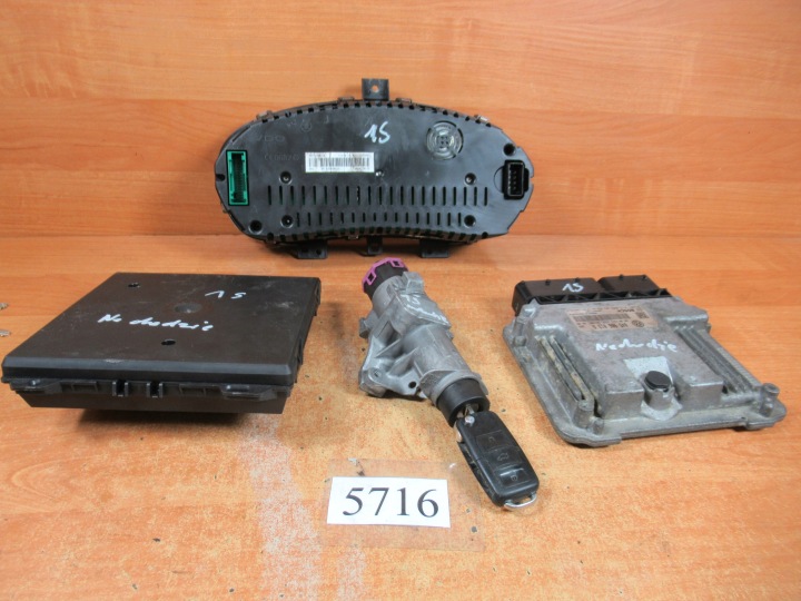 фото №7, Компьютер комплект стартовый skoda fabia ii 1,4 tdi 045906013q 0281015049