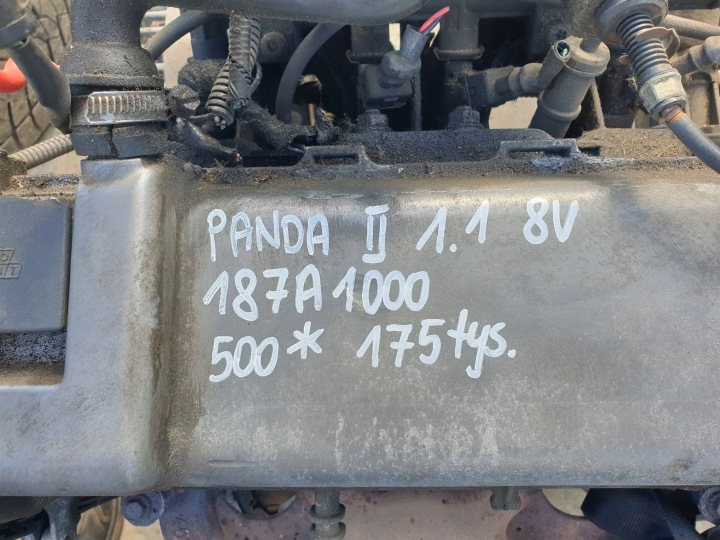фото №8, Двигун голий стійка fiat panda ii 1.1 8v 187a1000
