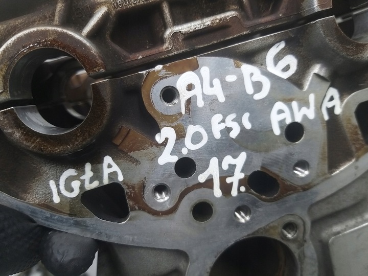 фото №16, Головка двигуна a4 b6 awa 2.0 fsi bvy 150km a4 golf leon b6 06d103373al