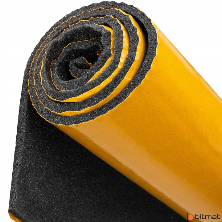 фото №12, Килимок шумопоглинаюча піна memory 5mm з klejem 1m2