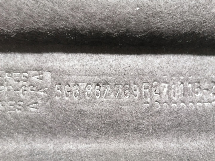 фото №6, Vw golf vii 7 полка задняя багажника оригинал 12-19