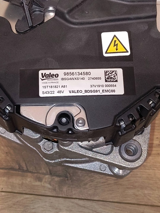 фото №9, Генератор opel corsa f рестайлінг 1.2 турбіна mhev 9856134580
