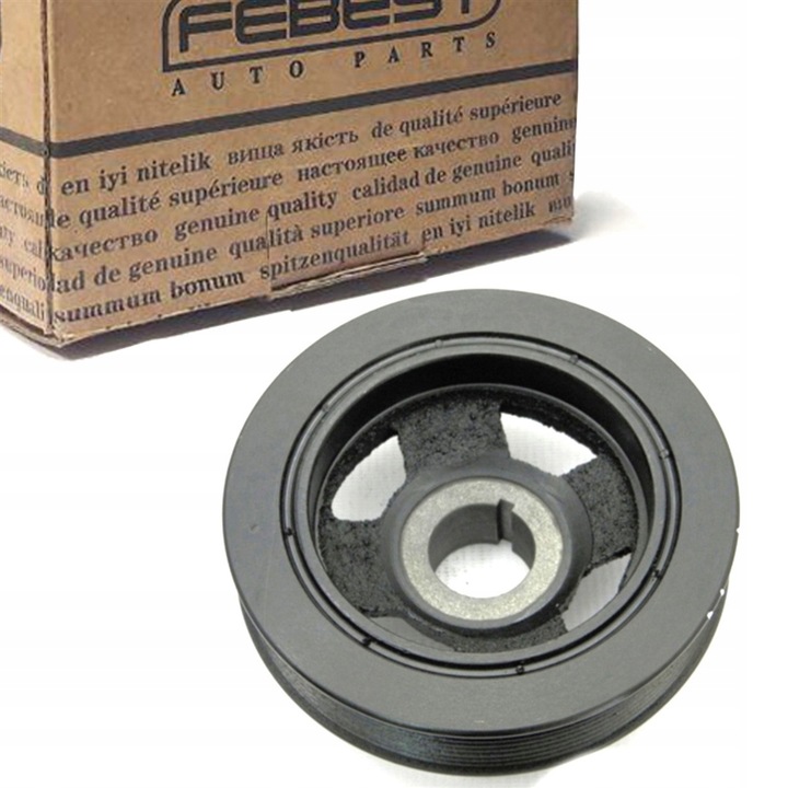 фото №9, Колесо ременное вала коленчатого vq25de/vq35de febest nds-vq35