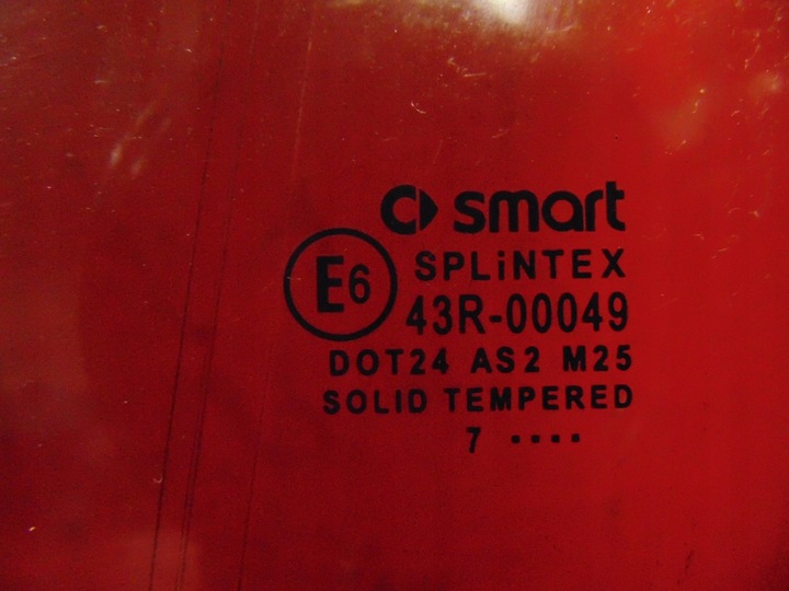 фото №2, Smart fortwo ii 451 07- стекло дверь левая перед