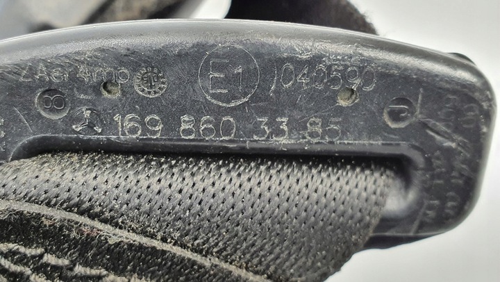 фото №6, Pas лівий перед натягувач mercedes w245 w169
