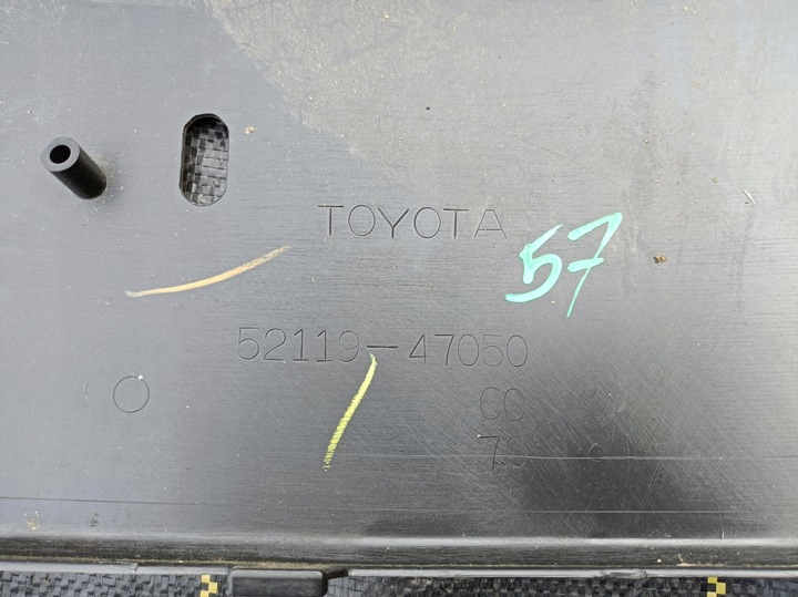 фото №9, Toyota prius ii 03-09 бампер перед переднє оригінал