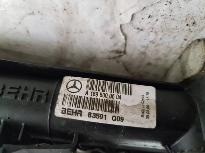 фото №5, Комплект радіатор mercedes b klasa w245 1.5 b