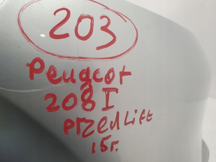 фото №12, Бампер перед передний peugeot 208 i
