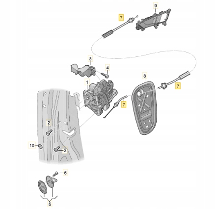 фото №1, Оригінальний номер audi 80a837085b тягa ручка перед audi q5 80a