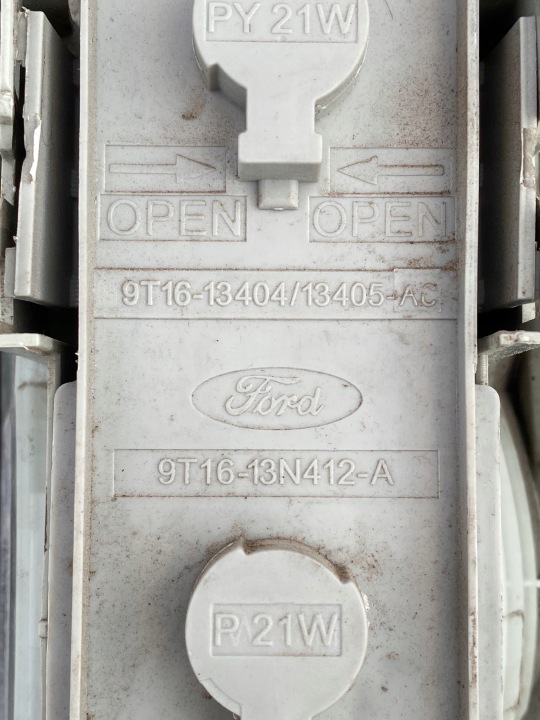 фото №15, Фара левое зад ford transit tourneo connect + вкладка - 9t16-13a603-ac