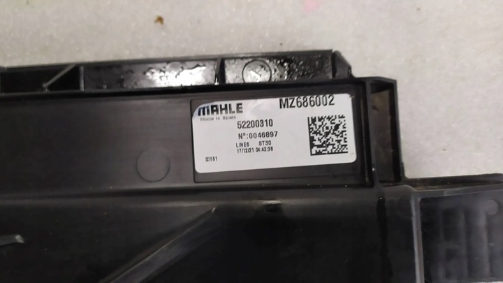 фото №6, Вентилятор радиатор fiat 500e 500 e